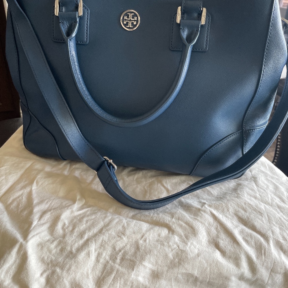 TORY BURCH BLUE BAG